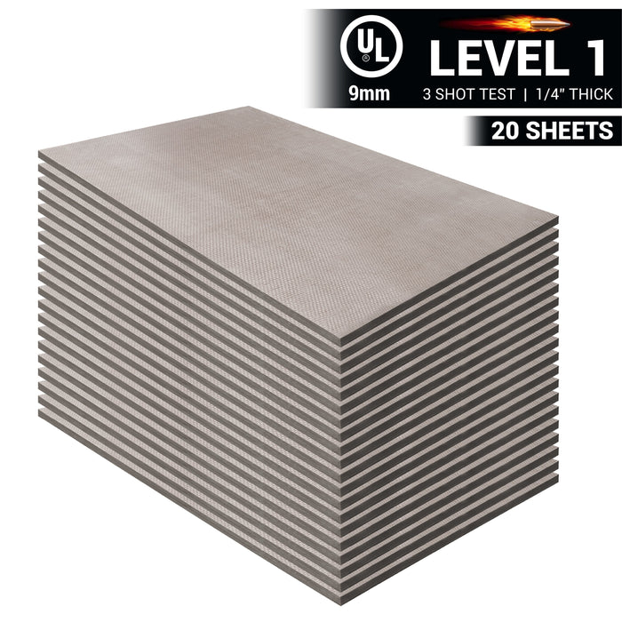 Covenant Level 1 Bullet Resistant Fiberglass Wall Panel UL 752 Rated