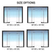 Roxbury Baffle Transaction Window Size Options