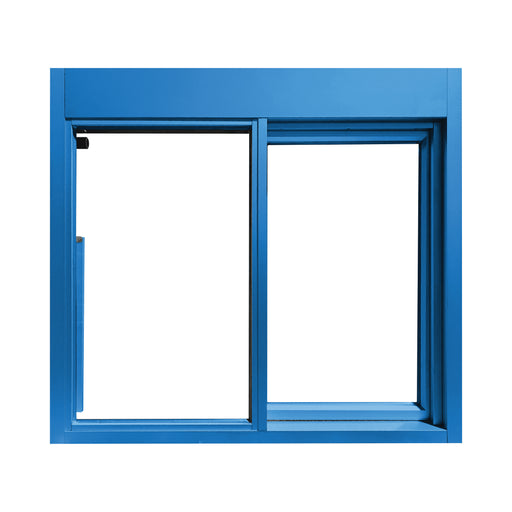 Blue 275-SC Ready Access Self Closing Drive-Thru Slider Window Multiple Colors