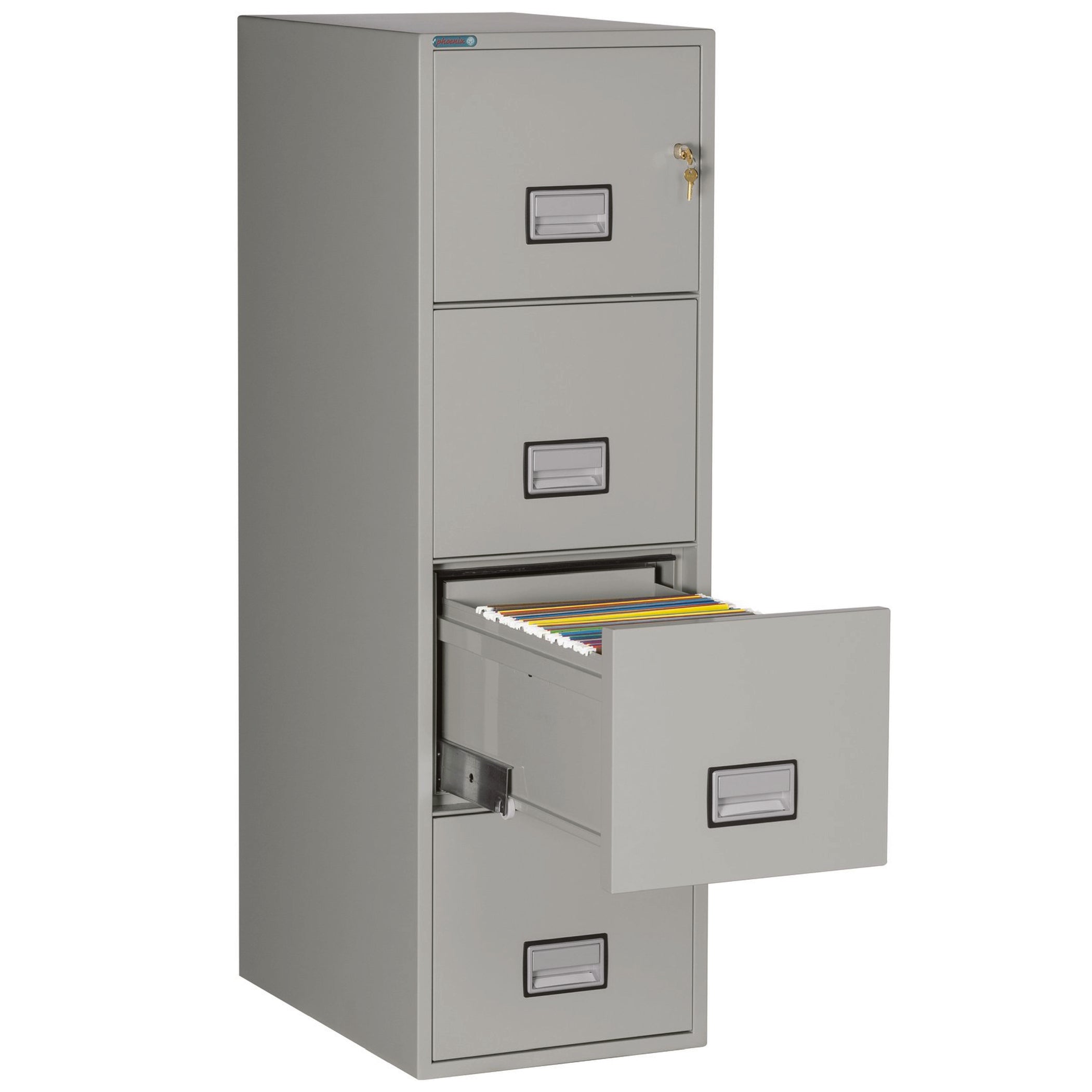 Phoenix Fire-Resistant 1-Hour Fire-Rated Vertical File Cabinet | Lette ...