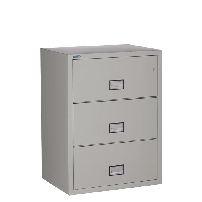 Phoenix Safe lateral file 3 drawer LAT3W31 grey Covenant Security Equipment