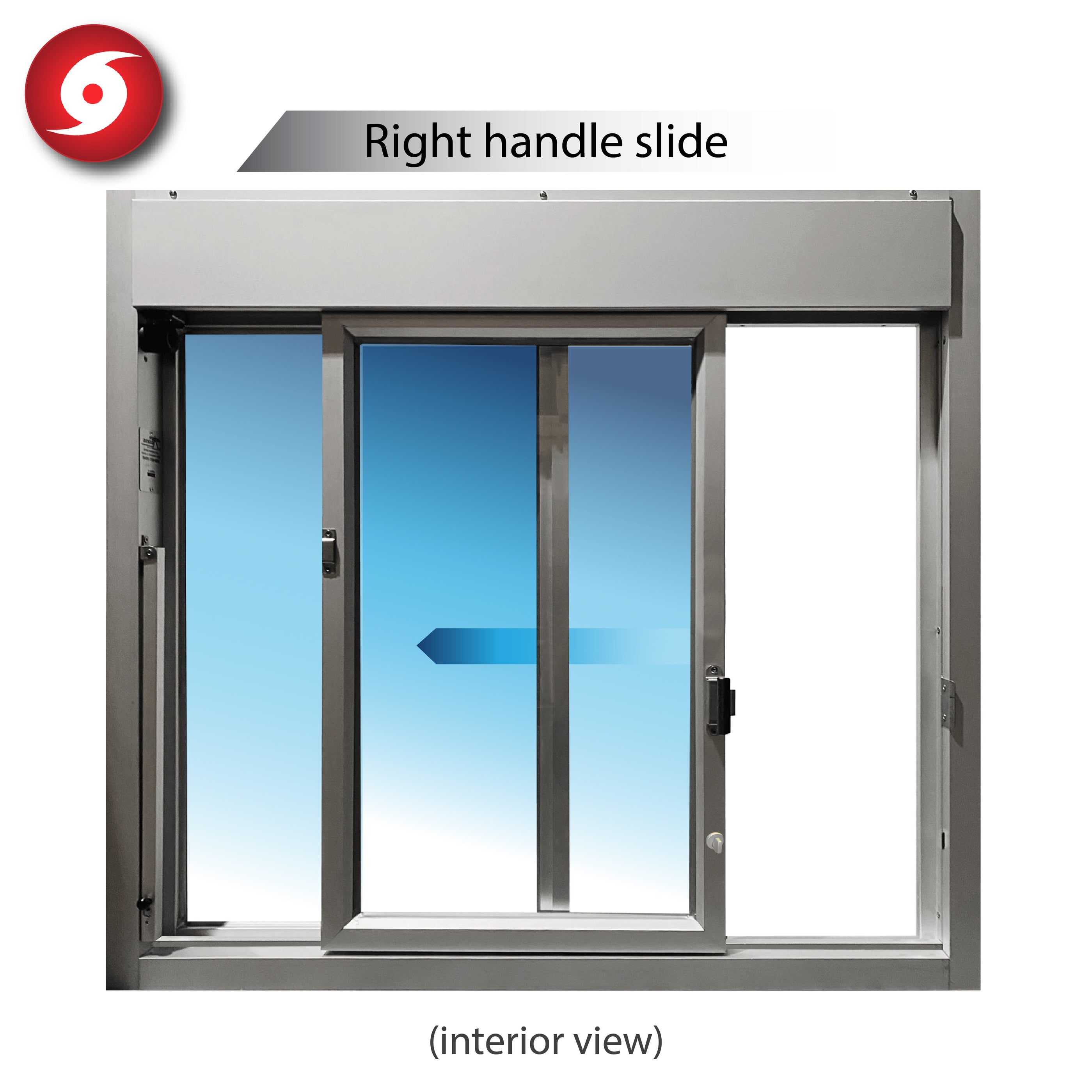 Ready Access 600 Hurricane Impact Resistant Self Closing Drive-Thru Sl ...