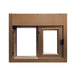 Ready Access Walkup Delivery Slider Window Covenant Security Equipment Tan Frame