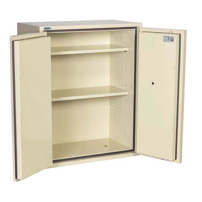 Phoenix Safe 44 inch Fireproof Storage Cabinet with Water Seal and Key Lock 10 Cubic Feet, FRSC36