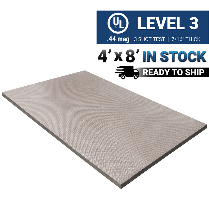 Covenant Level 3 Bullet and Fire Resistant Fiberglass Wall Panel UL 752 Rated