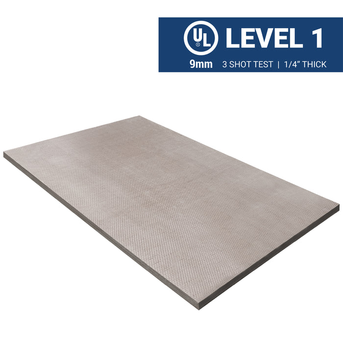 Covenant Level 1 Bullet and Fire Resistant Fiberglass Wall Panel UL 752 Rated