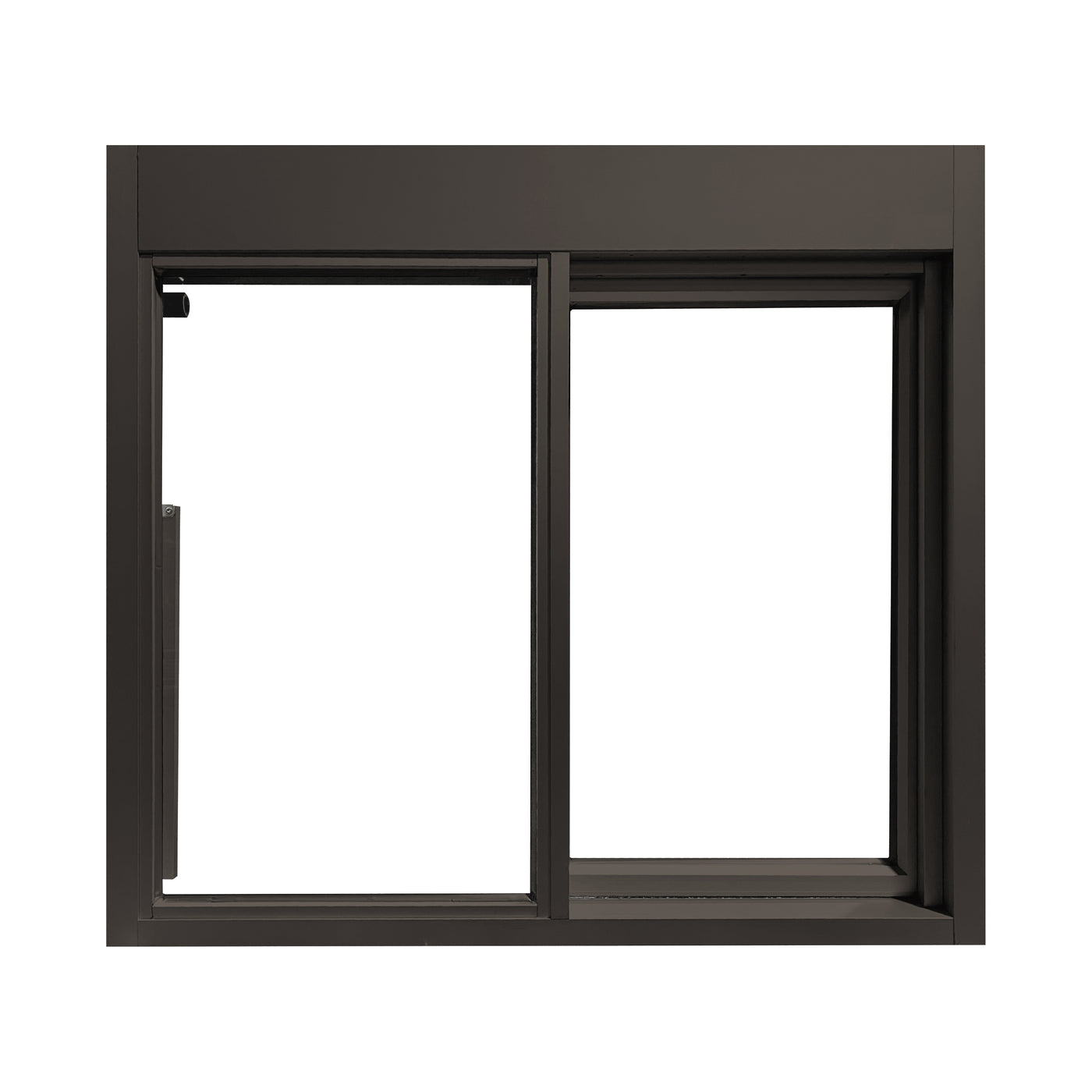 Window Rig Ready Access 275 Self Closing Drive-Thru Single Panel Sliding Service ...