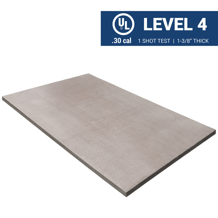 Covenant Level 4 Bullet and Fire Resistant Fiberglass Wall Panel UL 752 Rated