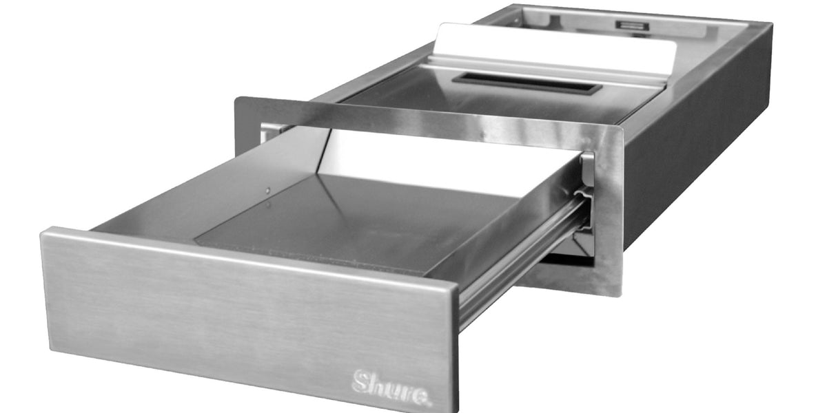 Shure Safe Thru-Wall Transaction Drawer – Extends 17″ #SPT354