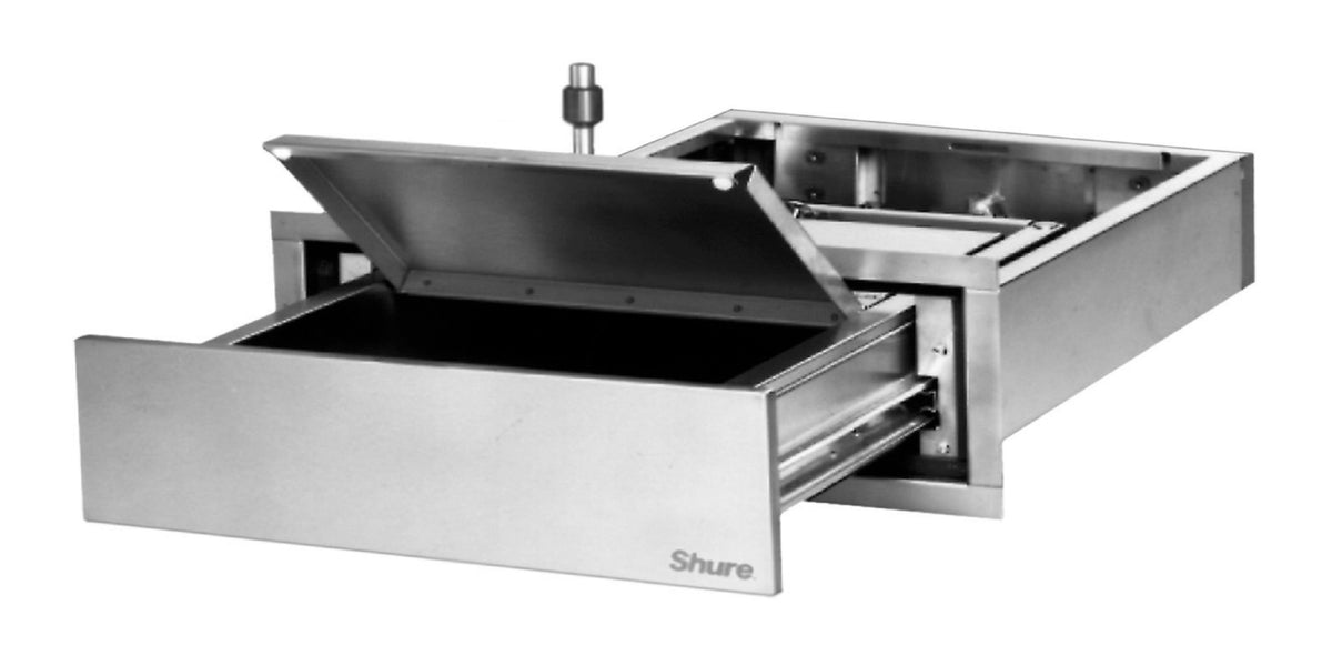 Transaction Box Shure Safe Thru-Wall Transaction Drawer With Double-Hinged Lid #SPT160 ...