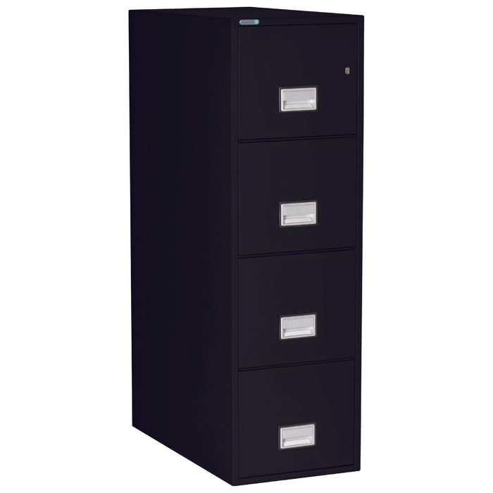 LTR4W31 Phoenix Safe Letter 4 Drawer black Covenant Security