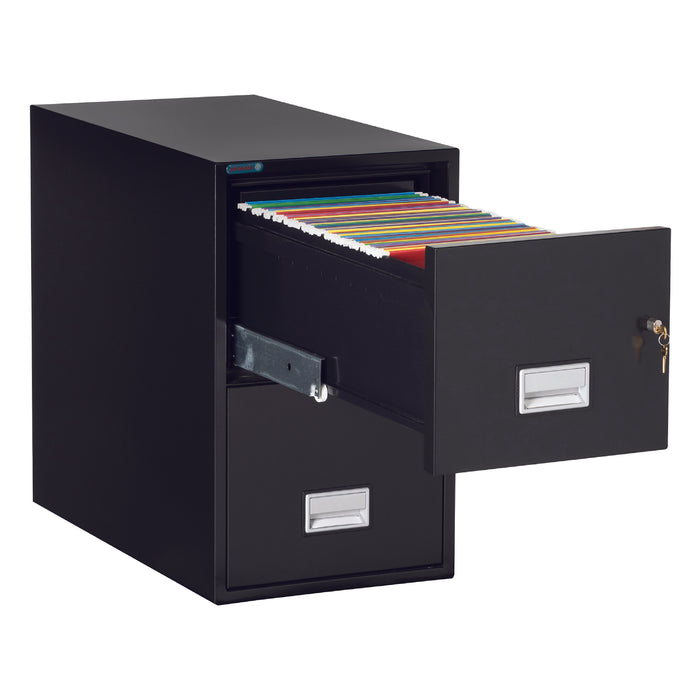 LTR2W31 Phoenix Safe Letter 2 Drawer black Covenant Security