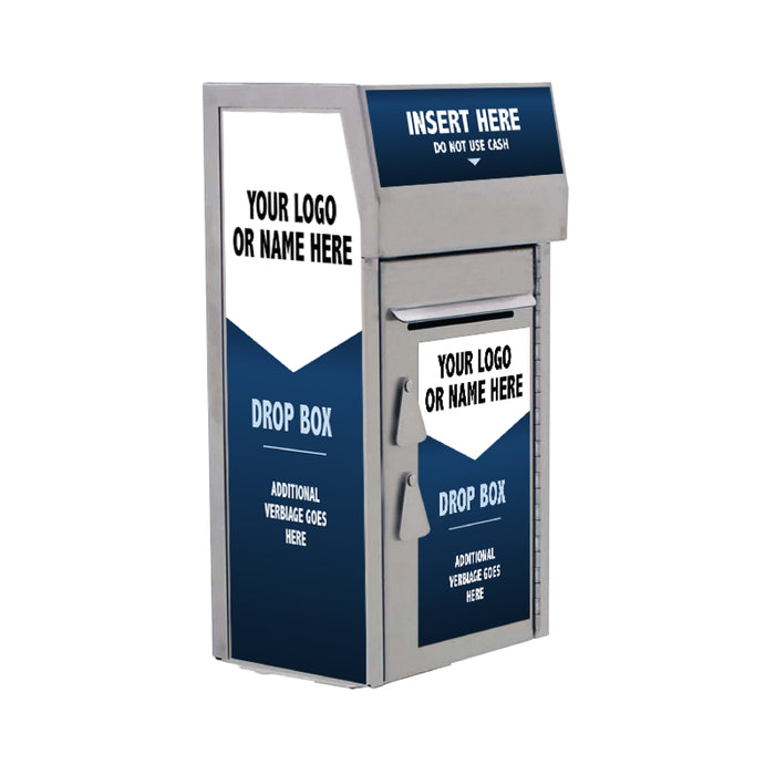 400-OW Extra Small Payment Drop Box for Mounting On-Wall