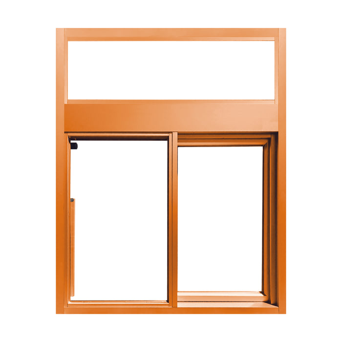 Ready Access 275 Self Closing Drive-Thru Slider Window with Transom | 47.5"H x 59.5"H | Multiple Color Options