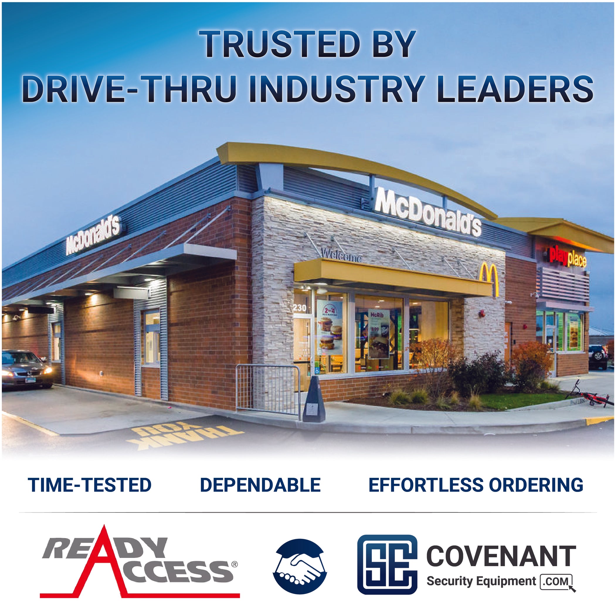 Ready Access 600 Insulated LowE Self Closing DriveThru Slider Window