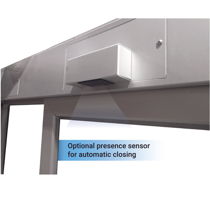 Ready Access 600 Low-e Drive Thru Slider Window Presence sensor