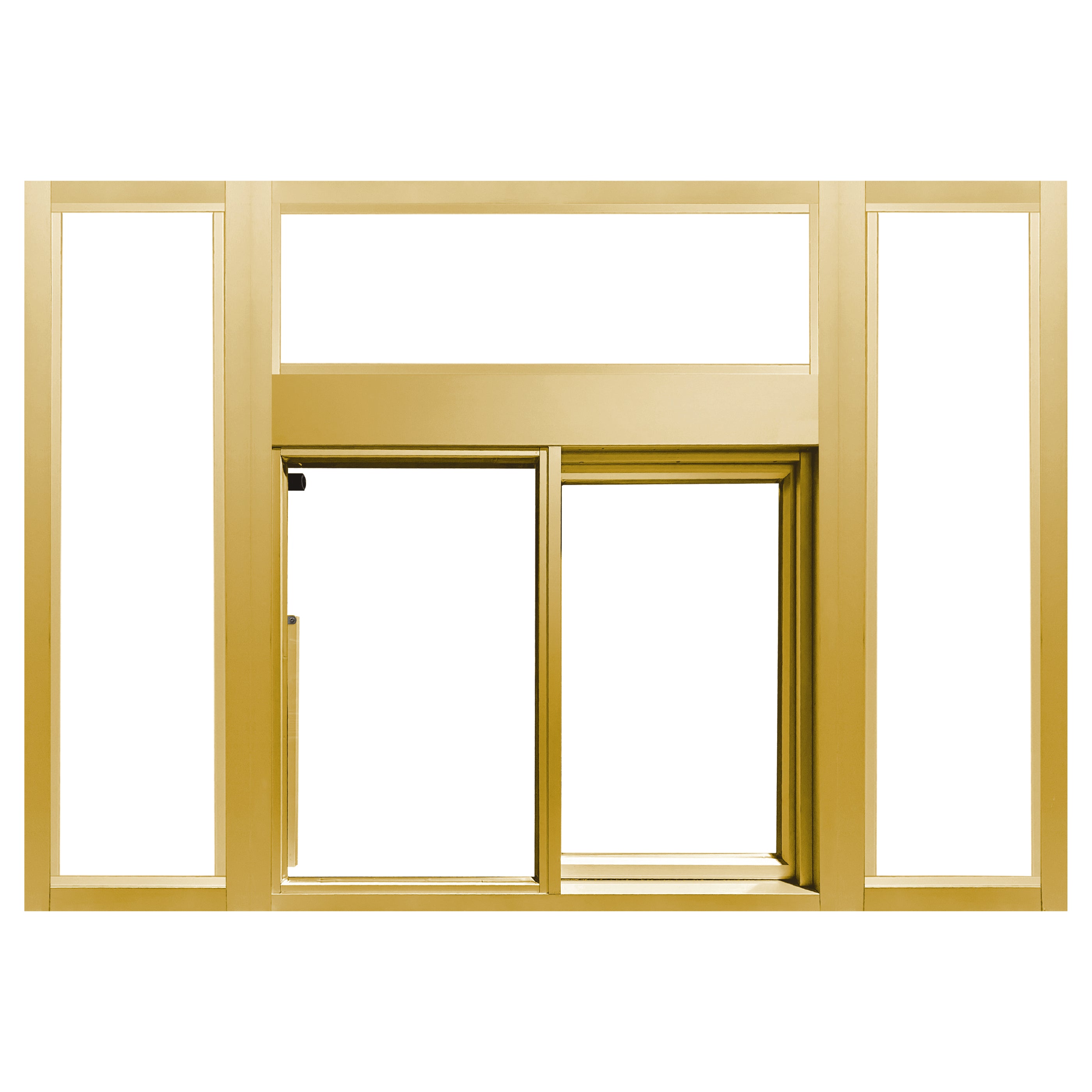 Ready Access 275 Self Closing Drive-Thru Slider Window with Transom an ...