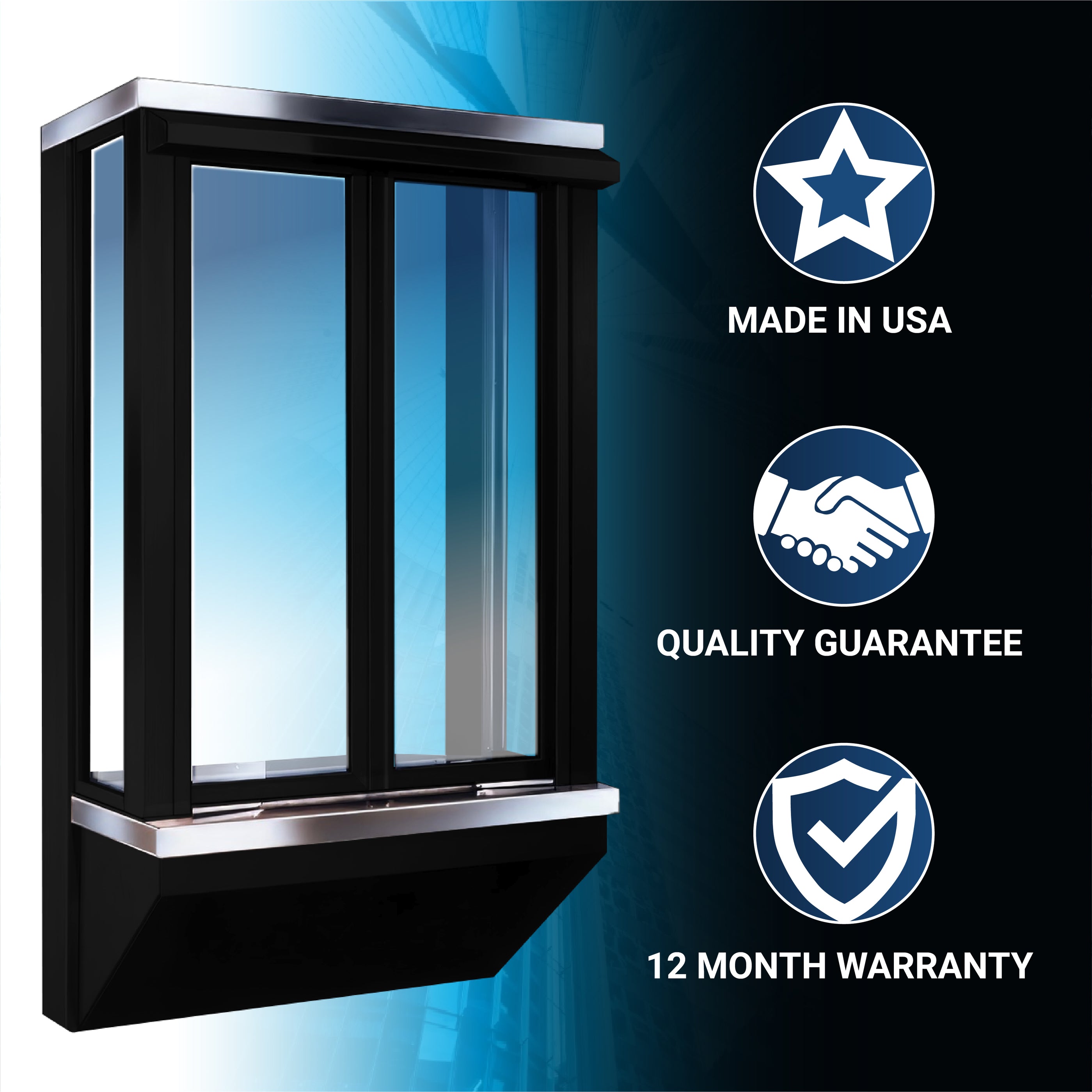 Ready Access Bump Out 4 Drive Thru Window — Covenant Security Equipment