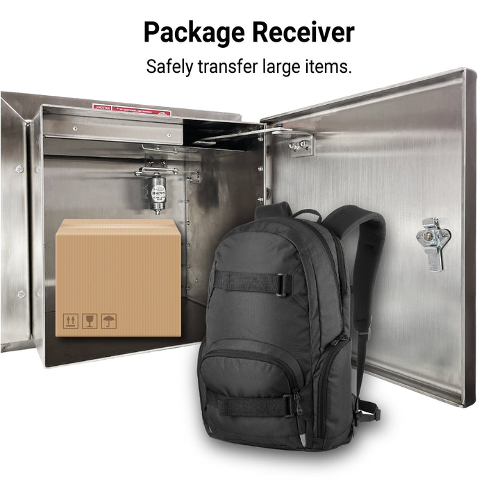 Package Receiver Steel Bullet Resistant Level 3 Covenant Security Equipment National Bullet Proof Transfer Large Items