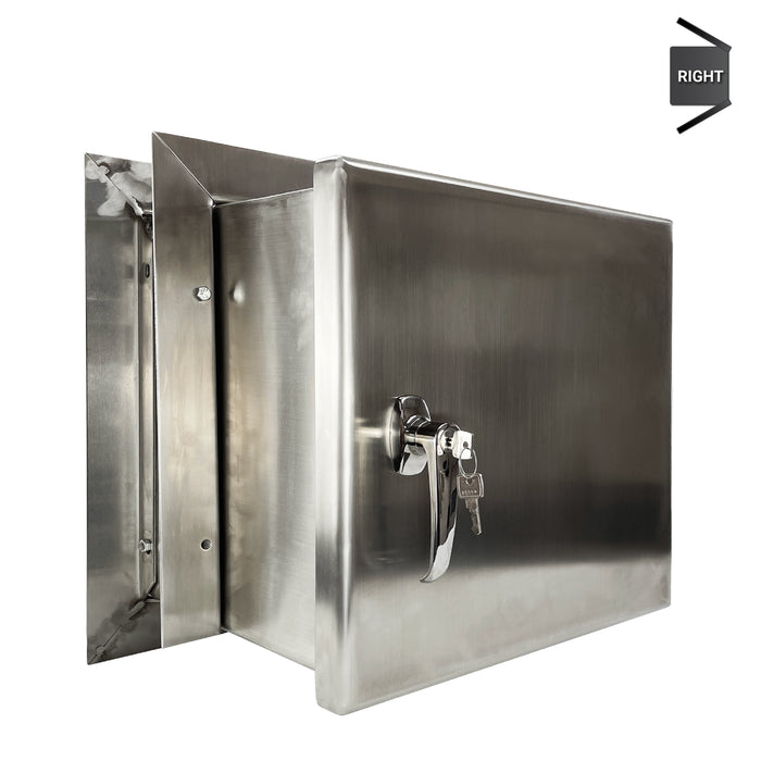 Package Receiver Steel Bullet Resistant Level 3 Covenant Security Equipment National Bullet Proof Door Swing Right