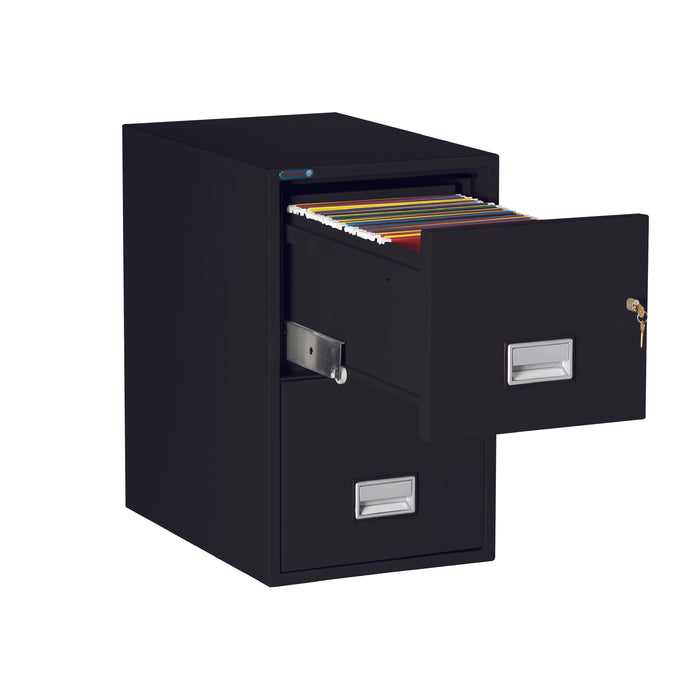 LTR2W25 Phoenix Safe Letter 2 Drawer black Covenant Security