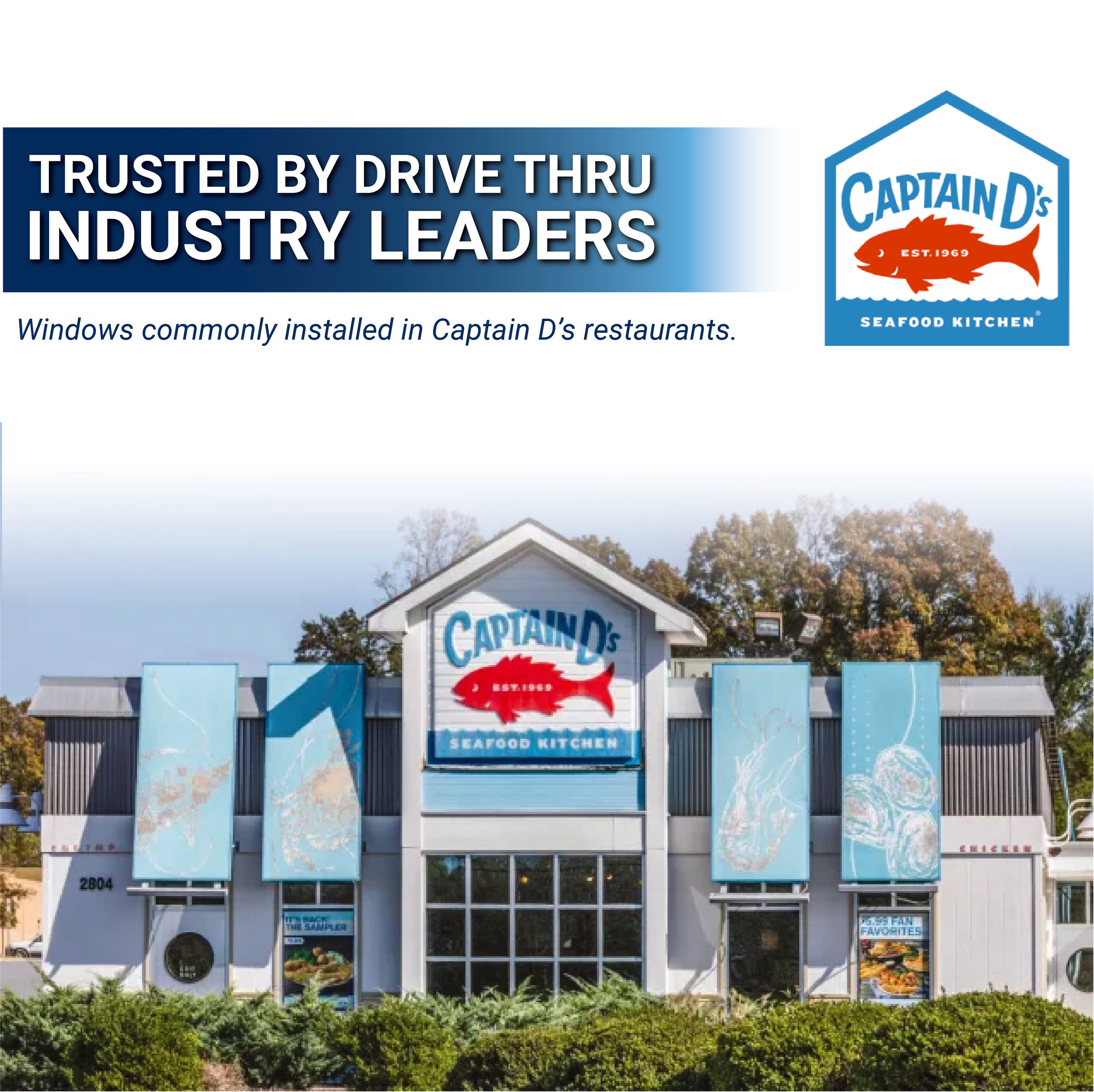 Quikserv Captain D's | Drive Thru Slider Windows — Covenant Security ...