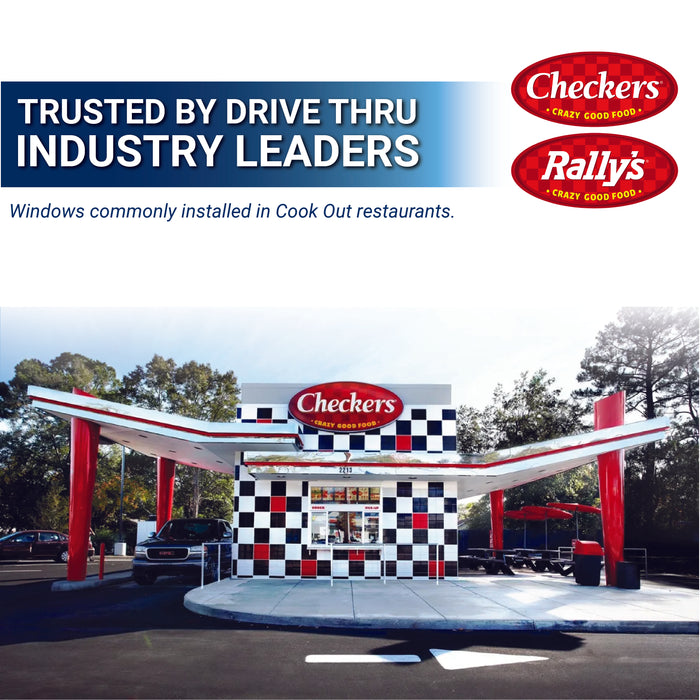 Checkers / Rally's | Drive Thru Slider Windows