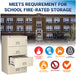 Phoenix Safe lateral file 3 drawer LAT3W31  school fire rated storage Covenant Security Equipment