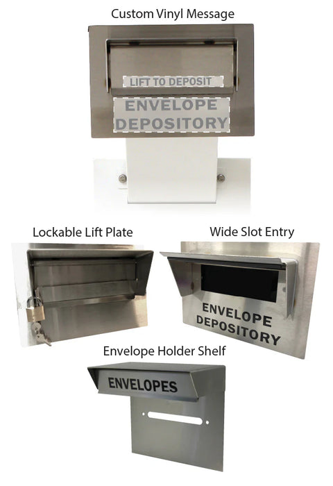 CSE-AS-EDU | In-Wall Envelope Depository Unit
