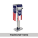 Extra-Small Ballot Drop Box (450) On Concrete - Traditional vinyl