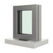 Bullet and Blast Resistant Aluminum Fixed Window