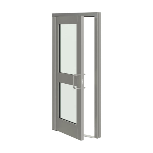 Bullet Resistant Aluminum Entry Door, Wide Stile