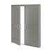 Bullet Resistant Aluminum Entry Door, Wide Stile