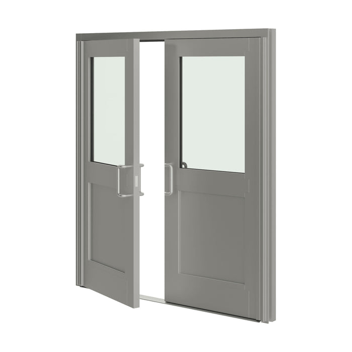 Bullet Resistant Aluminum Entry Door, Wide Stile