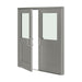 Bullet Resistant Aluminum Entry Door, Wide Stile