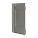 Bullet Resistant Aluminum Entry Door, Wide Stile