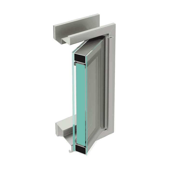 Bullet Resistant Hollow Metal Operable (Casement) Window