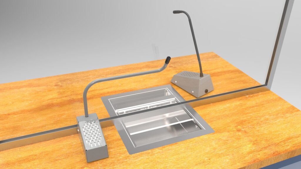 Curved Microphone System STS-K035