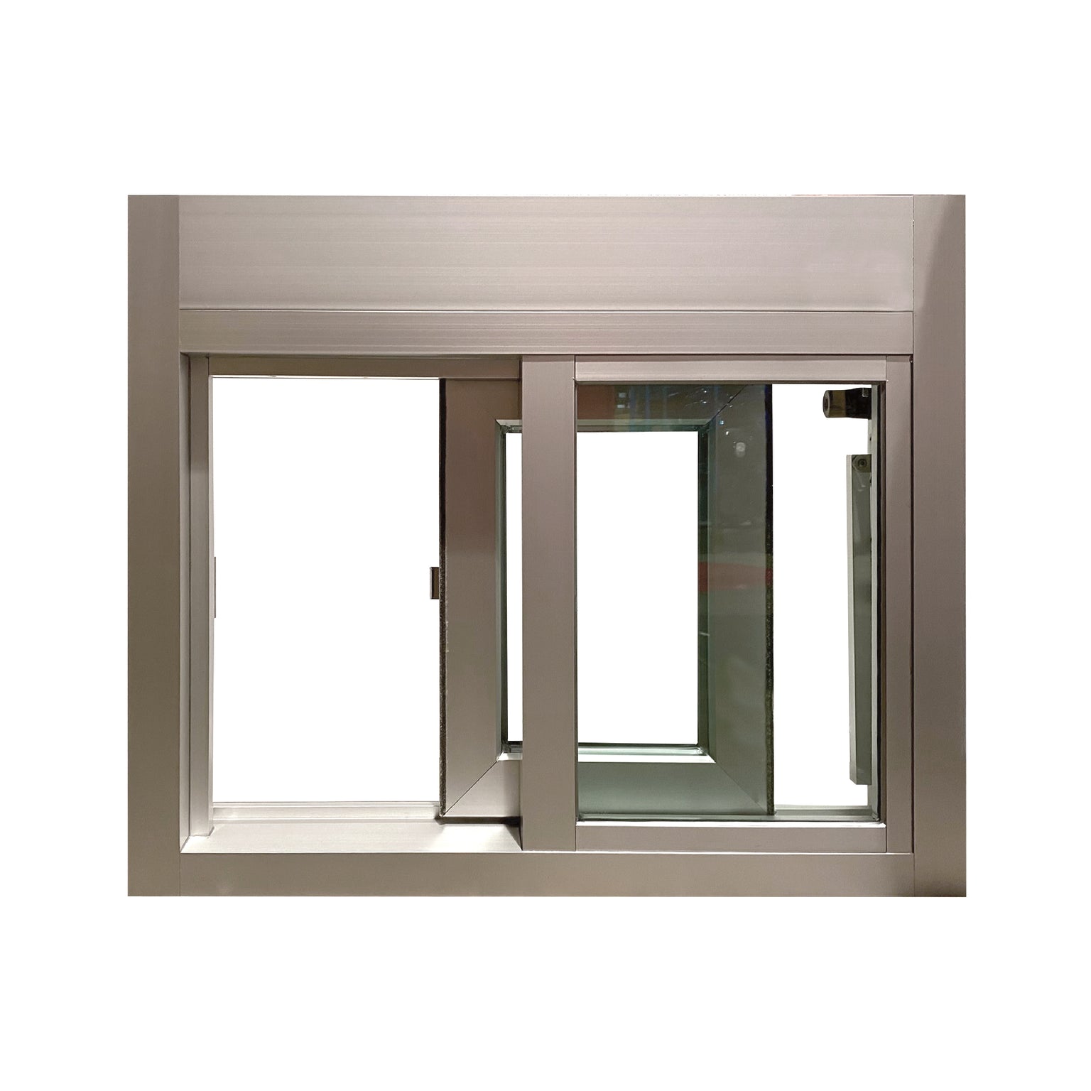 Push-Bar Operated Bi-Folding Semi-Automatic Window | CSE-QS-FM-1 ...
