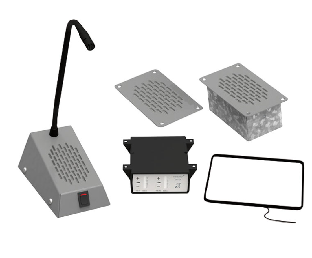Flush Mounted Intercom System STS-K003 — Covenant Security Equipment