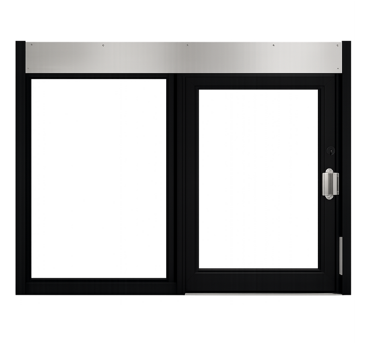 Quikserv Self-Closing Drive Thru Window – Drive-Thru Transaction Window