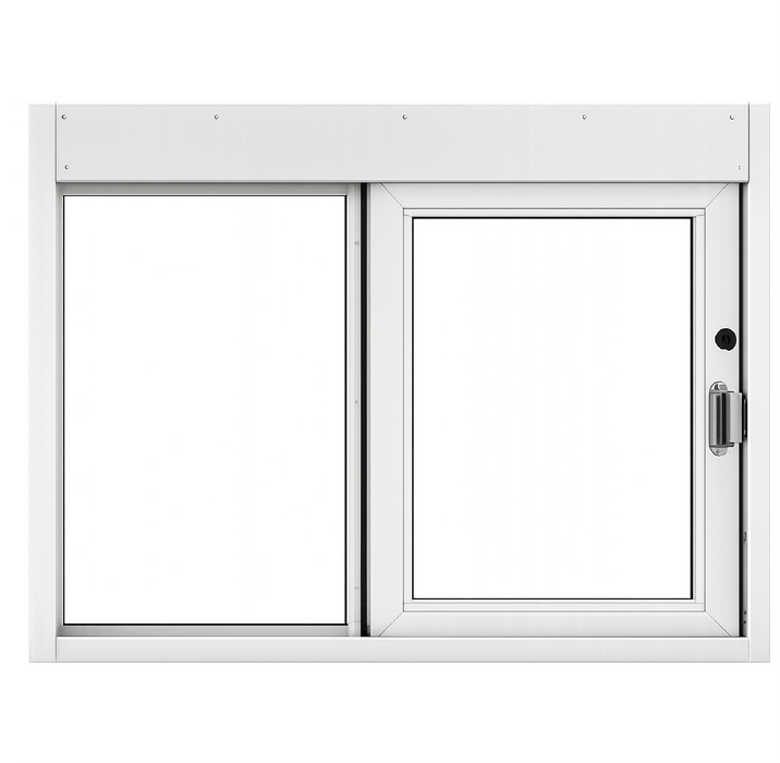 Quikserv Self-Closing Drive Thru Window – Drive-Thru Transaction Window