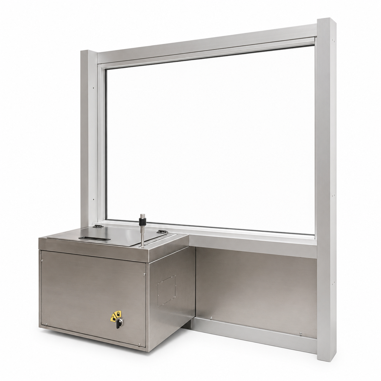 Service Drawer Window Ready Access 603 Transaction Window with Integrated Drawer and Interco ...