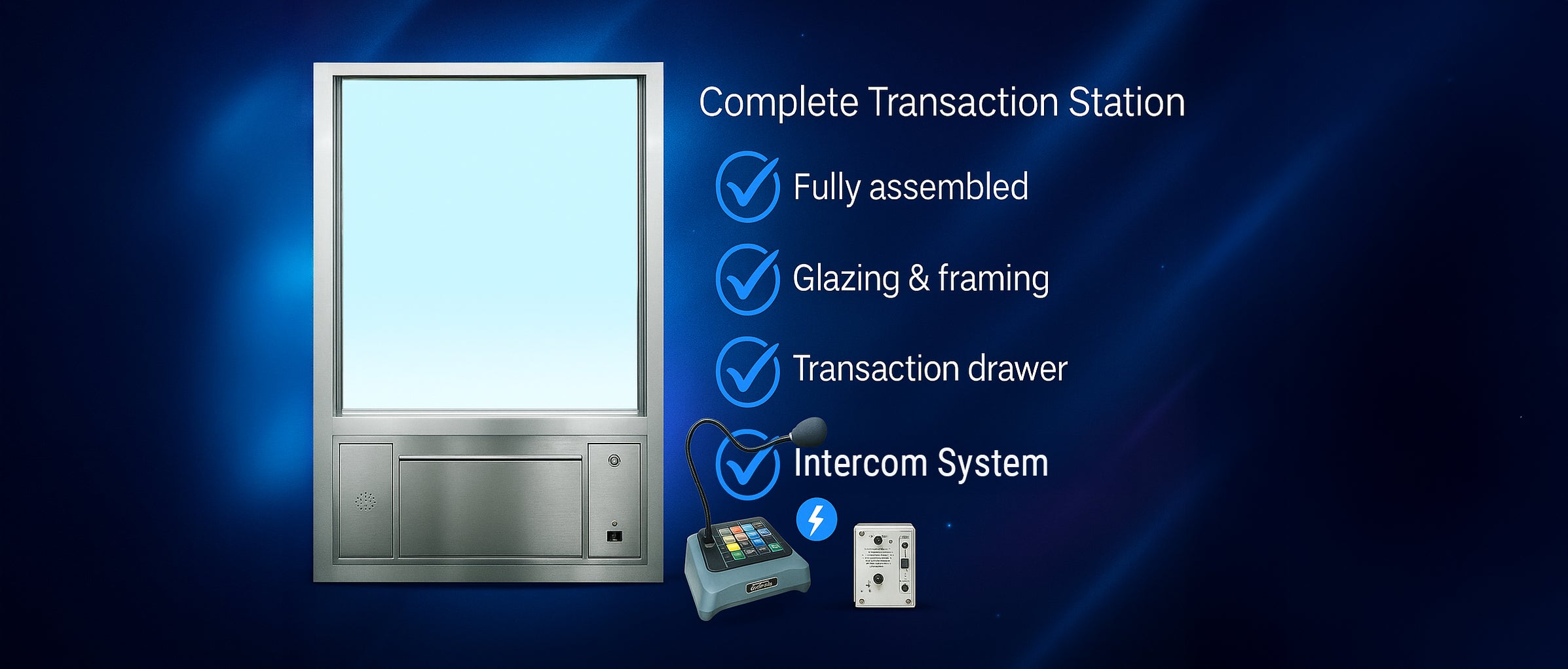 Impact & Tamper Proof Transfer Drawers | Covenant Security Equipment