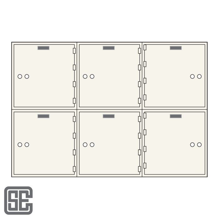 CSE-B-AX-6 Safe Deposit Box