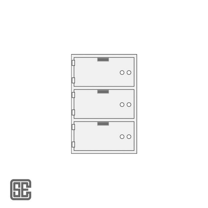 CSE-B-SDXN-3 Safe Deposit Boxes