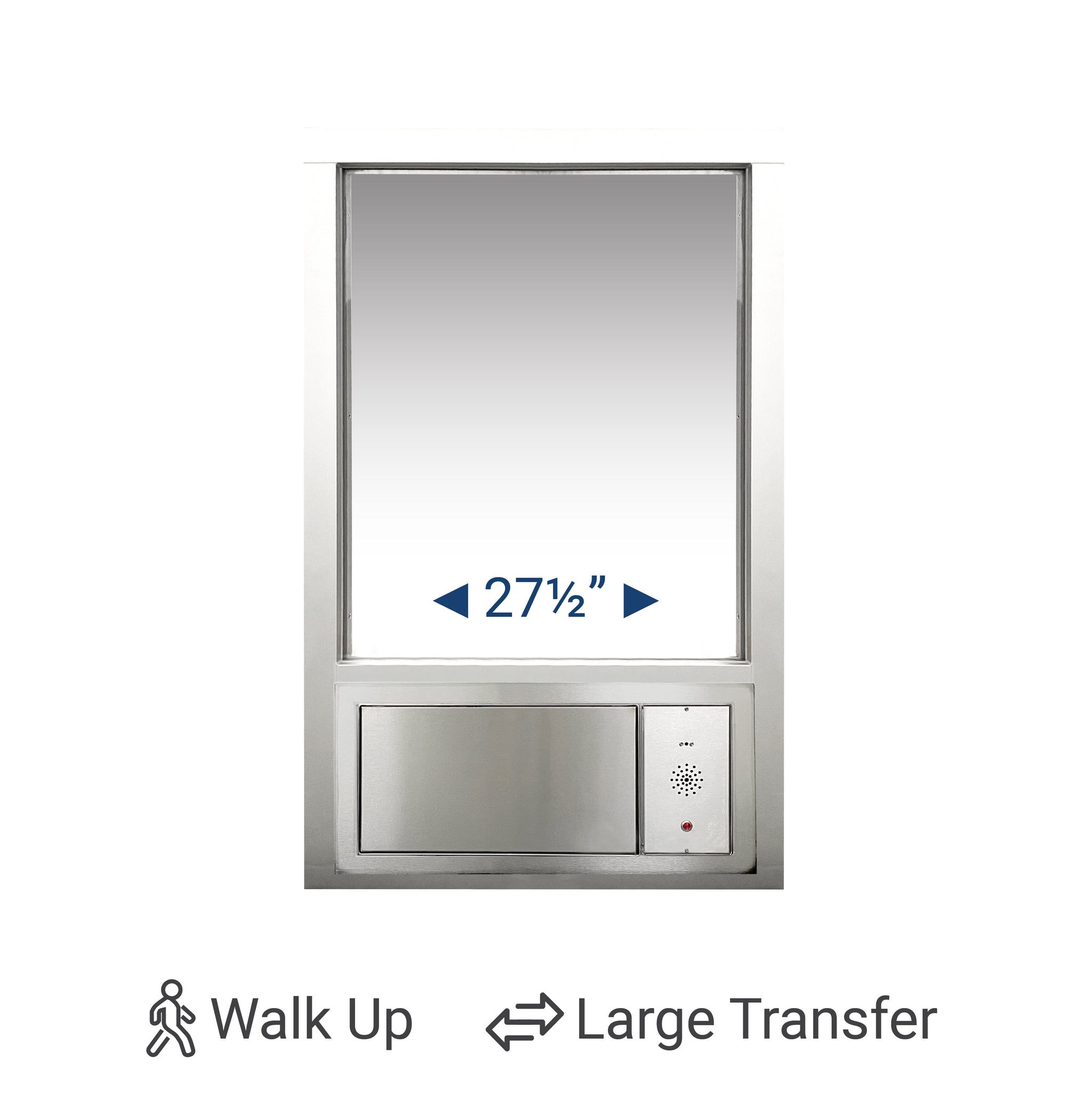 Bulletproof Drive-Thru Transfer Windows & Drawers | Covenant Security ...