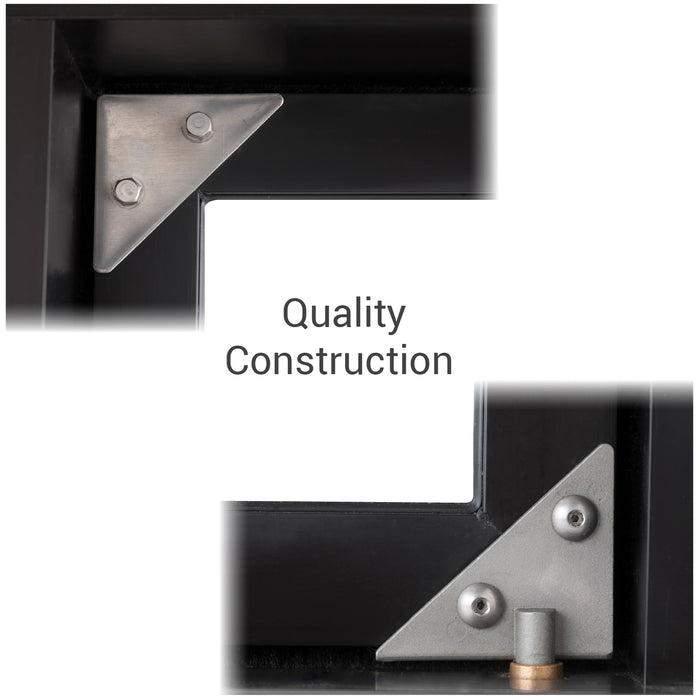 Push Bar Bi-Fold Transaction Window quality construction