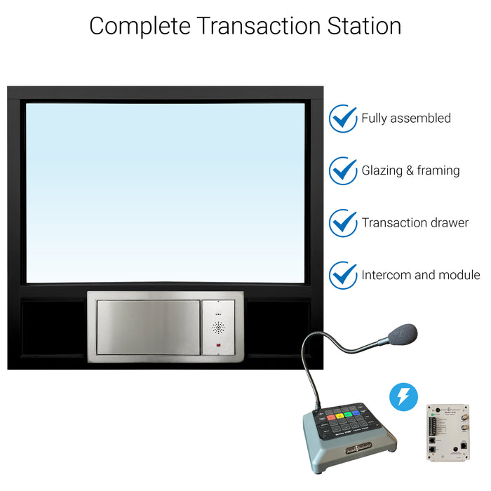 Complete transaction transfer station covenant security equipment 1019s Quikserv