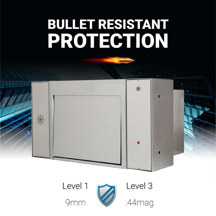 QSB-12S Transaction Drawer with Bullet Resistant Protection
